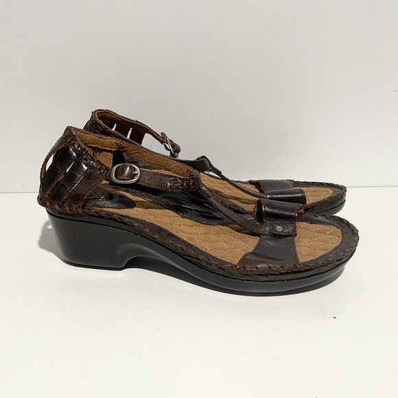 Ariat Dark Brown Shalimar Women's Sandals Leather 10‎ - Picture 4 of 10